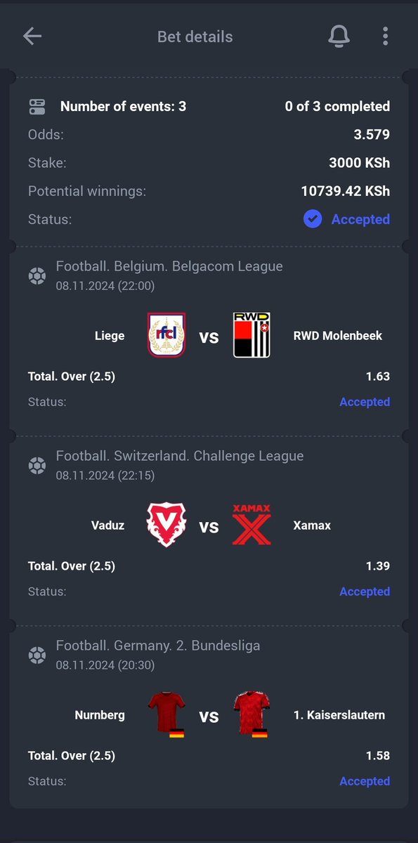 VWilmah's tweet image. ACCA On #PARIPESA 

3. 5Odds

Code👉28UCG 

Don't have an Account SIGN up 📌
Registration: 

bit.ly/3QZQ36A

Promo Code👉Guyah
#Interiorcs #