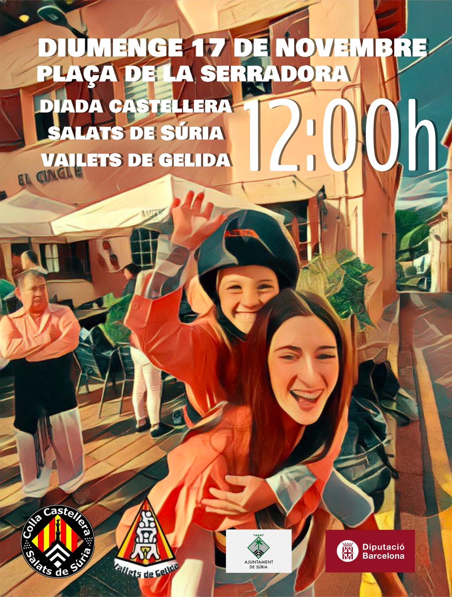 Ja tenim aquí la nostra Diada! Som-hi Salats! 🧡💪🏻