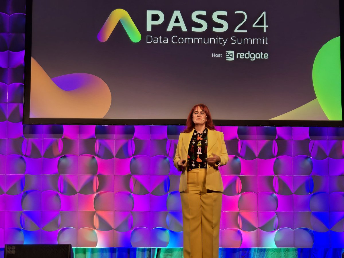 Deborah Melkin (@dgmelkin) on Twitter photo Loved watching <a href="/DesertIsleSQL/">Ginger Grant</a> doing the community keynote at #PASSDataSummit! Great job! Loved watching <a href="/DesertIsleSQL/">Ginger Grant</a> doing the community keynote at #PASSDataSummit! Great job!