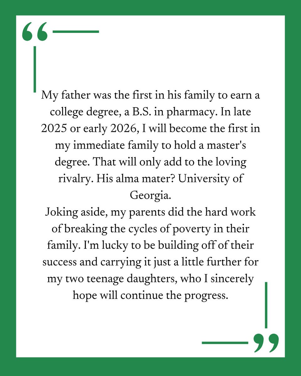 UFCJCGrad's tweet image. #FirstGenUF #GoGators