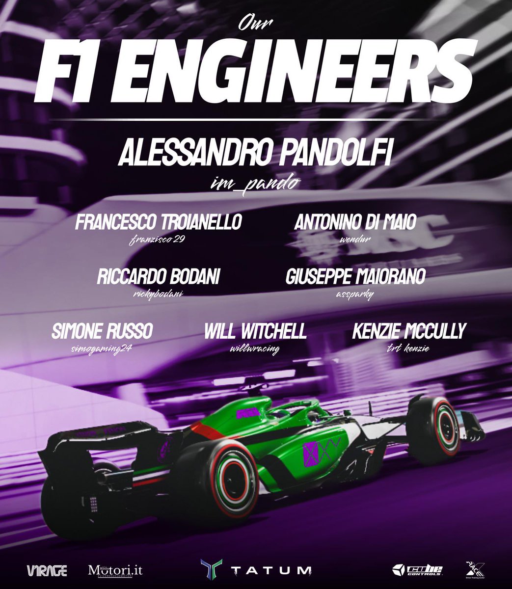 We are back this evening with PSGL #ESeries and that’s the calendar!
On our debut, the previous season was an unforgettable one for Tatum, as we finished P7 in the constructors championship (tied with Mclaren Shadow in P6), being the best “community team”

This time we took the