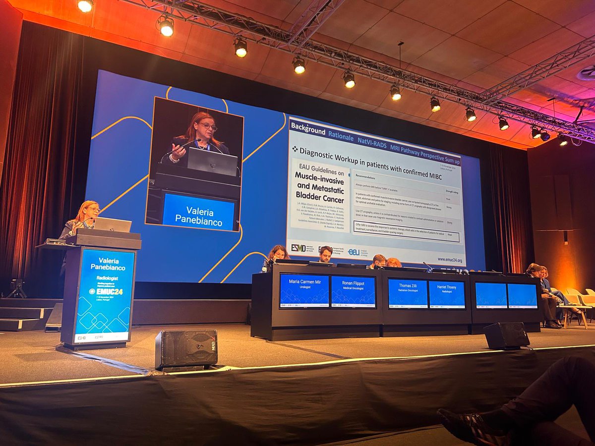 Valeria Panebianco (@vpanebiancoit) on Twitter photo EMUC 24 The discussion is focused on MRI as a tool for response to therapy assessment selecting pts for bladder preservation <a href="/LAUrology_NL/">Laura S. Mertens</a> <a href="/paolo_gontero/">Paolo Gontero</a> <a href="/alexandramasson/">Alex</a>-lecomte <a href="/toinevander/">ToinevanderHeijden</a> EMUC 24 The discussion is focused on MRI as a tool for response to therapy assessment selecting pts for bladder preservation <a href="/LAUrology_NL/">Laura S. Mertens</a> <a href="/paolo_gontero/">Paolo Gontero</a> <a href="/alexandramasson/">Alex</a>-lecomte <a href="/toinevander/">ToinevanderHeijden</a>