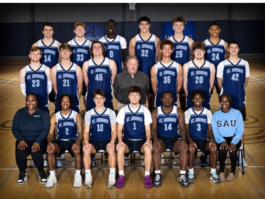 Freshman year, new team, endless possibilities. 🏀#CollegeBasketball #TeamGoals#BeesHoops <a href="/SAUMensHoops/">StAmbrose Basketball</a>
