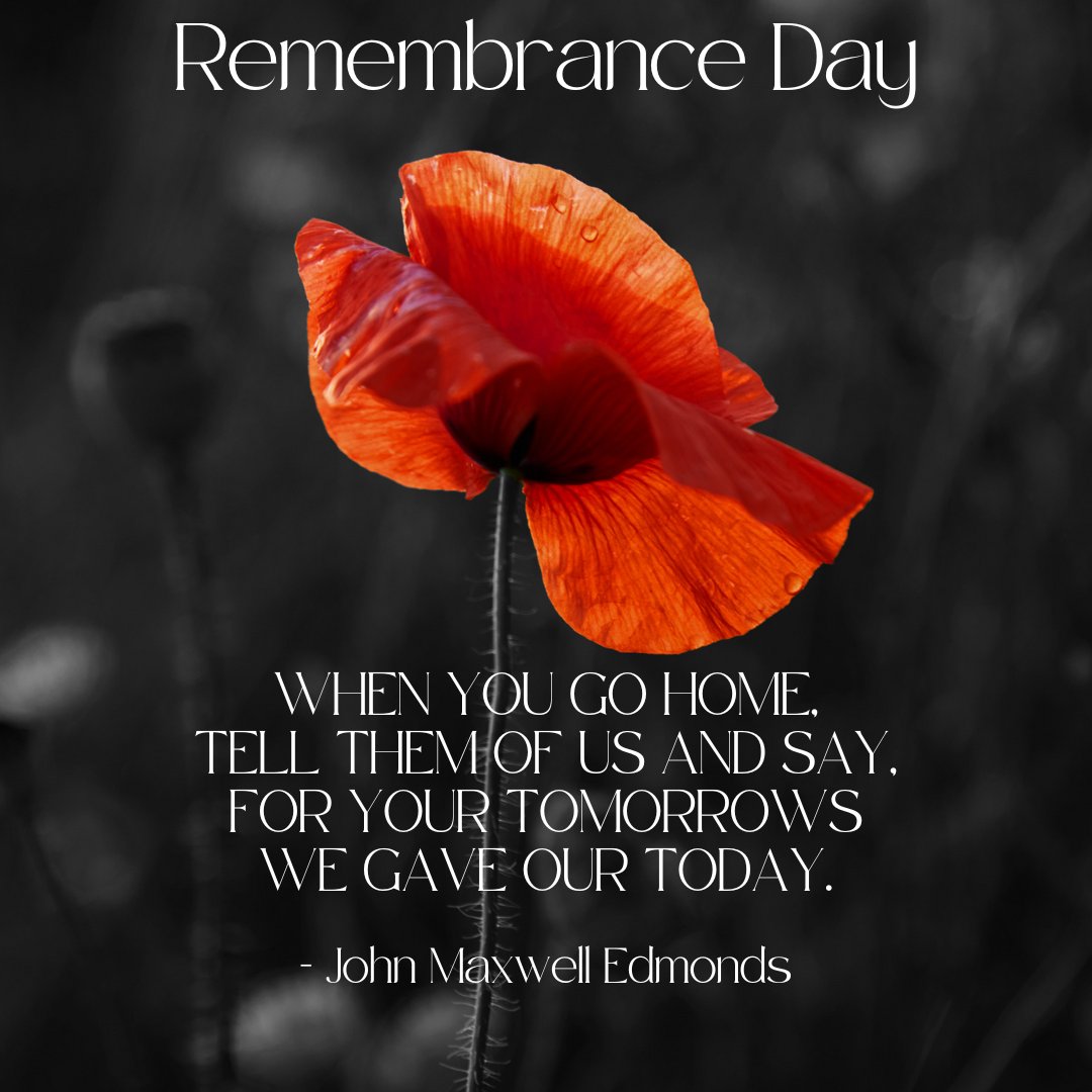 It has often been said that freedom is not free. Many lives have been lost to pay the price for the freedoms we enjoy. It's important we don't forget the sacrifices members of our <a href="/CanadianForces/">Canadian Armed Forces</a>, past and present, have made. Today we honour them. #LeastWeForget
<a href="/Legion_NL/">RCL NL Command</a>