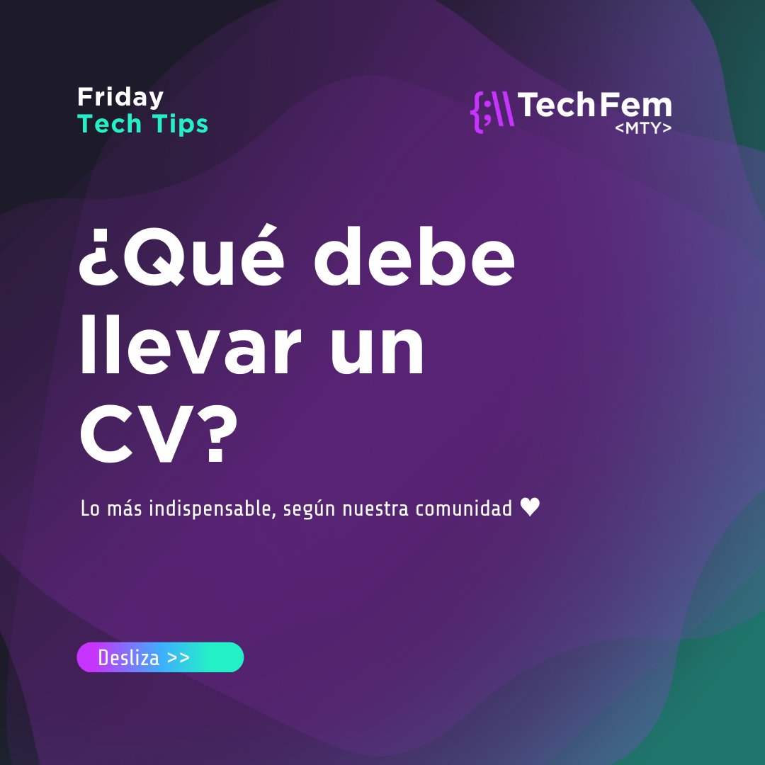 TechFem Monterrey tweet media