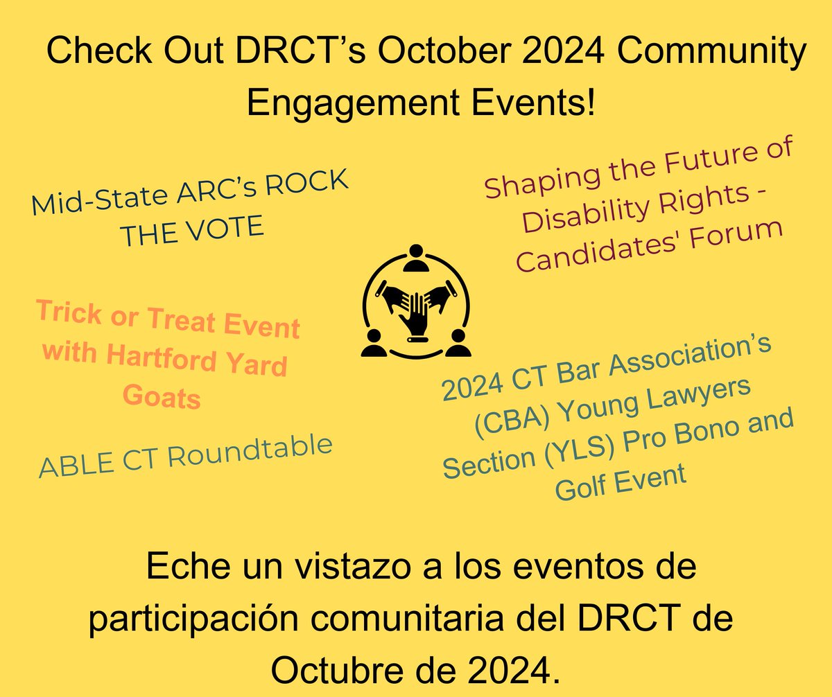 CLICK HERE TO READ ABOUT OCTOBER'S EVENTS: disrightsct.org/community-enga…