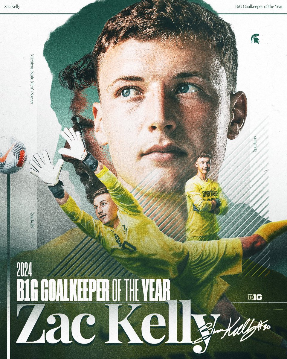 MSU_MSoccer's tweet image. The Big Ten has spoken!🙌

#GoGreen
