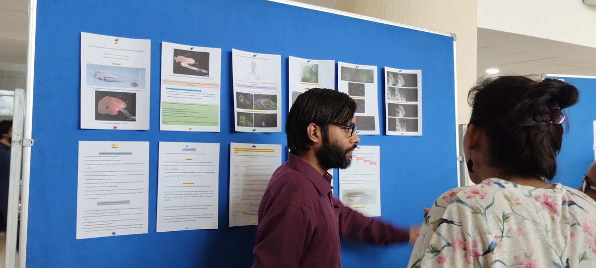 dls_snioe's tweet image. Second  #posterpresentations, #PhDstudents, DLS!!
Monsoon 2024 students presented their work today in the poster presentations.
A fun learning event for our newly joined PhDs 
where faculties as well as senior PhD students joined to interact with the budding scientists!!