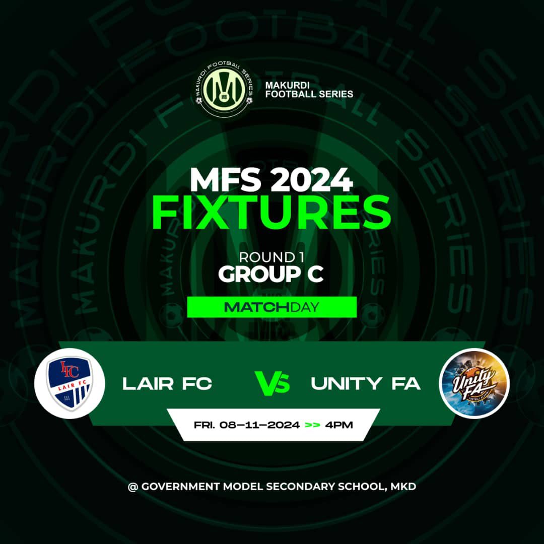 MFSTournament's tweet image. #MakurdiFootballSeries
#MFS2024
#TheFootballSeries 
#PromotinggrassrootfootballNigeria