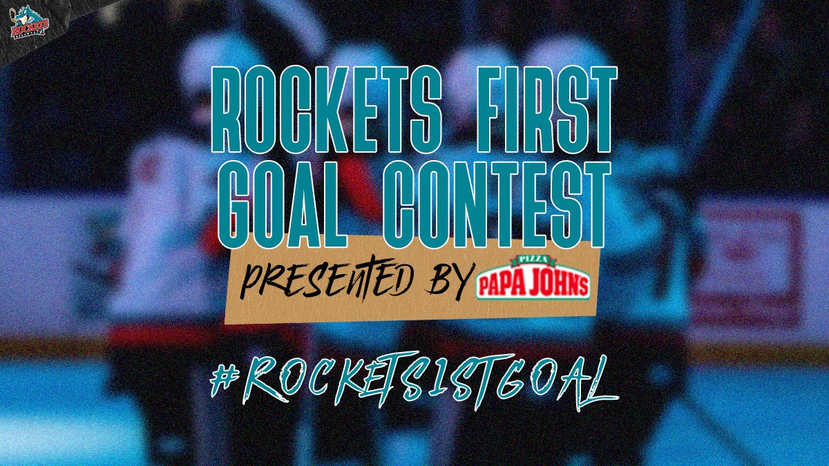 Use #Rockets1stGoal in your tweet and tell us which 🚀 will score first before 7:05pm. If you're right, you could win a 🍕 from <a href="/OKPapaJohns/">Papa Johns Kelowna</a> and a puck signed by that player.

Contest open to British Columbia residents /1 entry per acct