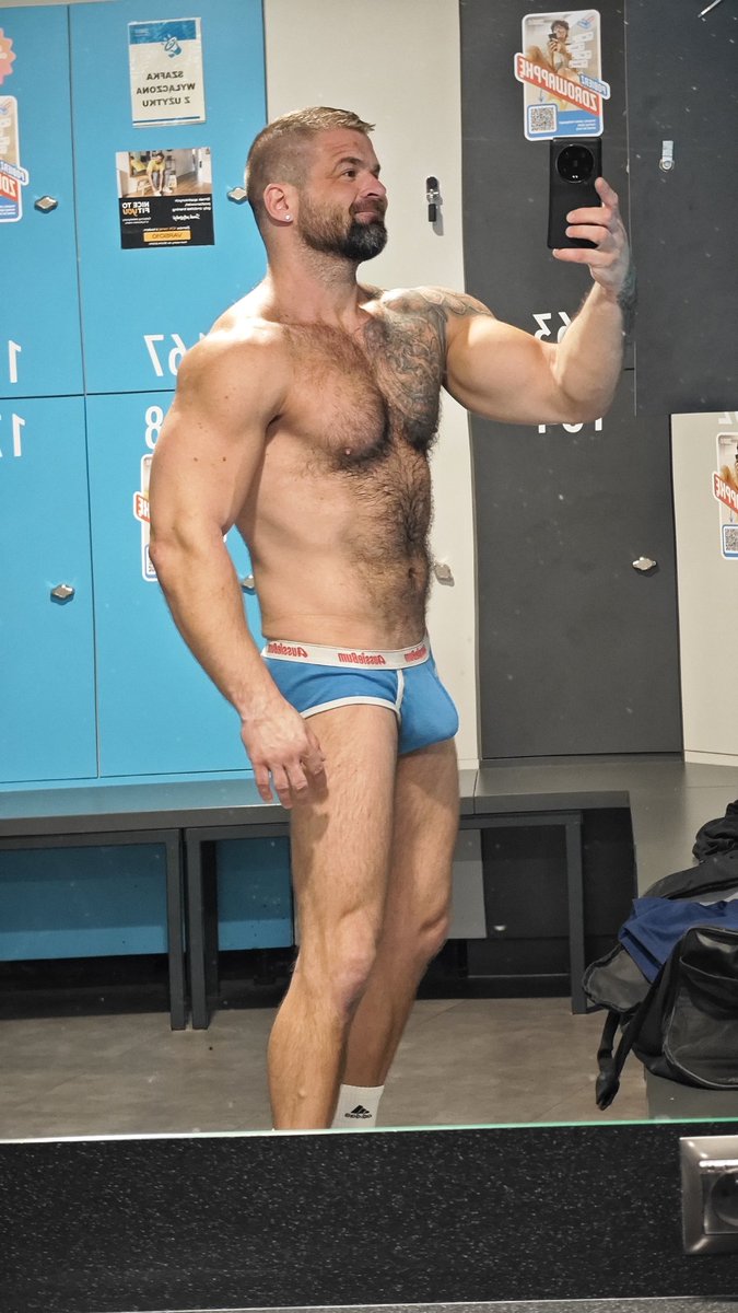 I take pictures of myself in blue briefs very often.. 🤔