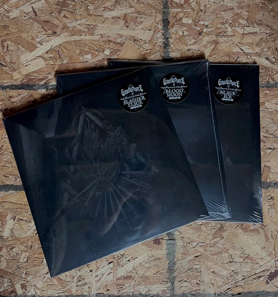 Goatwhore - “Angels Hung From The Arches Of Heaven” (Exclusive Vinyl RePress on 180 gram heavyweight vinyl)

Pressed in New Orleans, LA at New Orleans Record Press. Limited to 1000 copies (3 Color Variants)

Purchase here:
pmstarpromo.com/products/goatw…