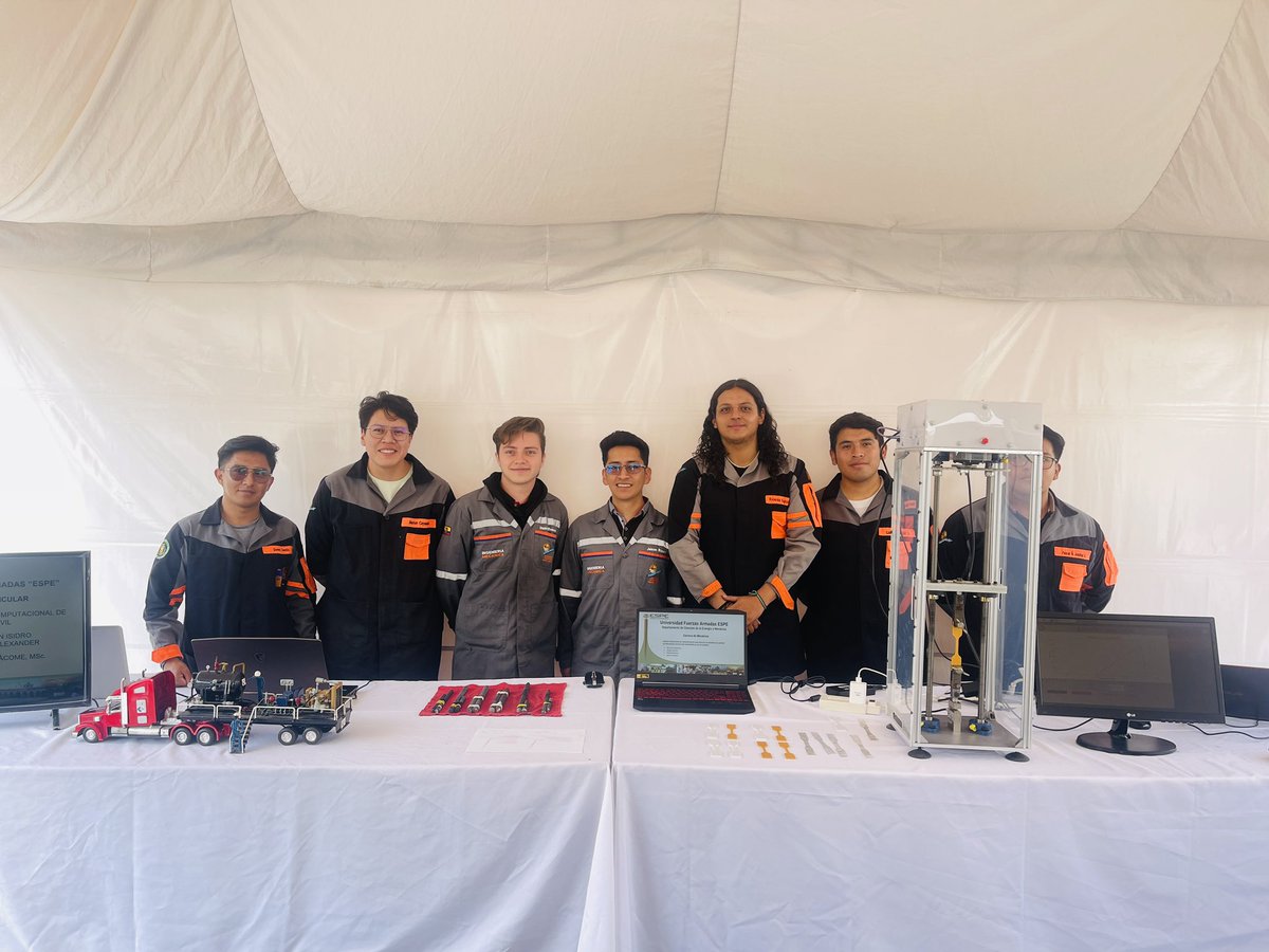 dcem_espe's tweet photo. 🔬 Hoy, el DCEM participó en la Feria de Ciencias y la Feria de Pósters Científicos en ESPE Investiga, lidera e impacta 2024, impulsando la investigación y la innovación sostenible.

#Ciencia #Investigación #Innovación #YoSoyESPE #DCEM https://t.co/LcCYuzU5Fq
