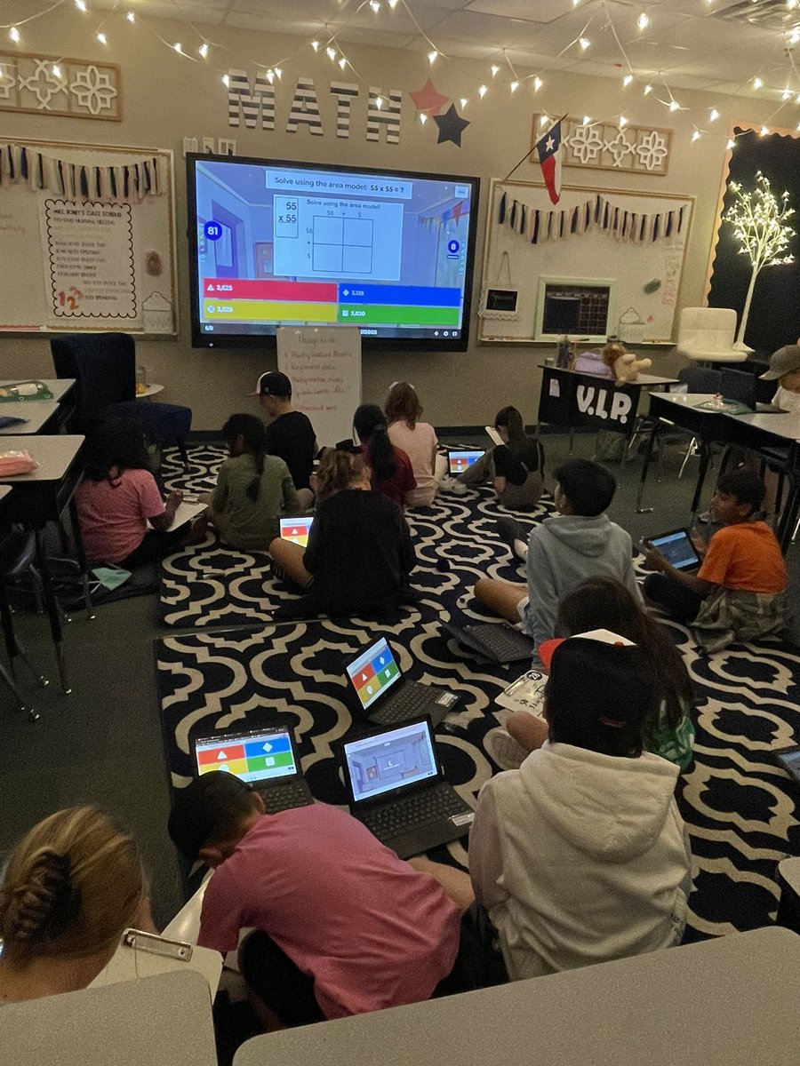 andra_boney's tweet photo. Playing Kahoot to formally assess our knowledge and mastery of Multiplication Area Models! @CockrellChamps @ProsperISD https://t.co/aIpF2k53hB
