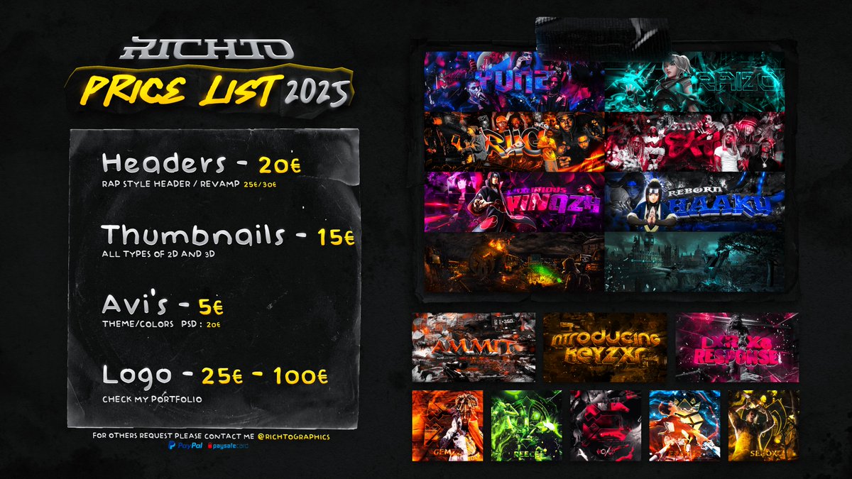 Richto | 15$ HEADERS tweet media