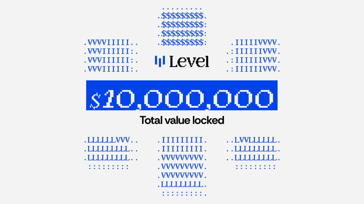 1/ Announcement: $10 million TVL and launching lvlUSD

We've grown to $10 million in TVL since launching our waitlist deposits program 2 months ago

Today, we're publicly launching lvlUSD, the first stablecoin backed by restaked dollar tokens