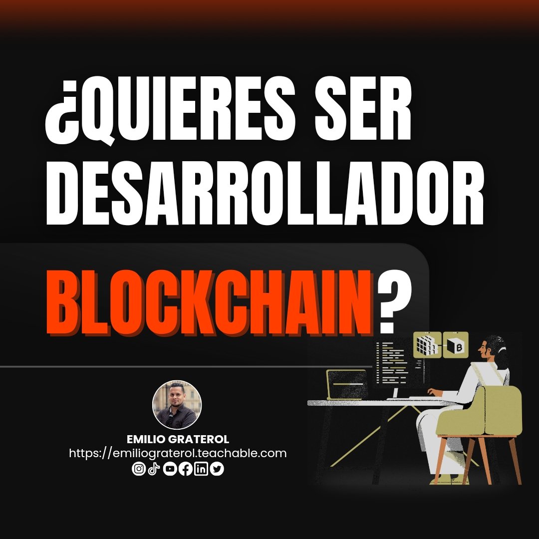 graterolz's tweet image. 🔴 ¿𝗤𝗨𝗜𝗘𝗥𝗘𝗦 𝗦𝗘𝗥 𝗗𝗘𝗦𝗔𝗥𝗥𝗢𝗟𝗟𝗔𝗗𝗢𝗥 𝗕𝗟𝗢𝗖𝗞𝗖𝗛𝗔𝗜𝗡?

Abro HILO 👇

#blockchain #desarrolladorblockchain #desarrolladores #software #desarrolladordesoftware #software #programador #programacion #emiliograterol