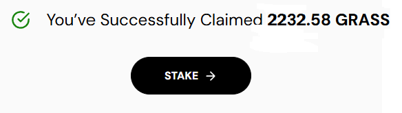 I am an early user of <a href="/getgrass_io/">touch grass</a>. Incentivized Beta is live! #getgrass Join and start earning here: app.getgrass.io/register/?refe… 

This is my today claim: