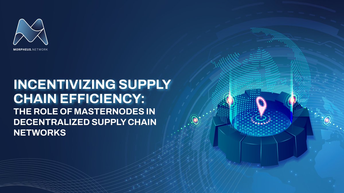 MNWSupplyChain's tweet photo. 𝗧𝗿𝗮𝗱𝗶𝘁𝗶𝗼𝗻𝗮𝗹 𝘀𝘂𝗽𝗽𝗹𝘆 𝗰𝗵𝗮𝗶𝗻𝘀 𝗼𝗳𝘁𝗲𝗻 𝗳𝗮𝗰𝗲 𝗰𝗵𝗮𝗹𝗹𝗲𝗻𝗴𝗲𝘀 such as delays, lack of transparency, and inefficiencies due to centralized control. As industries increasingly look toward decentralized solutions, 𝗺𝗮𝘀𝘁𝗲𝗿𝗻𝗼𝗱𝗲𝘀 𝗶𝗻 𝗱𝗲𝗰𝗲𝗻𝘁𝗿𝗮𝗹𝗶𝘇𝗲𝗱 𝘀𝘂𝗽𝗽𝗹𝘆 𝗰𝗵𝗮𝗶𝗻 𝗻𝗲𝘁𝘄𝗼𝗿𝗸𝘀 (𝗗𝗦𝗖𝗡𝘀) 𝗲𝗺𝗲𝗿𝗴𝗲 𝗮���� 𝗮 𝗽𝗼𝘄𝗲𝗿𝗳𝘂𝗹 𝗺𝗲𝗰𝗵𝗮𝗻𝗶𝘀𝗺 𝘁𝗼 𝗶𝗻𝗰𝗲𝗻𝘁𝗶𝘃𝗶𝘇𝗲 𝗲𝗳𝗳𝗶𝗰𝗶𝗲𝗻𝗰𝘆 𝗮𝗻𝗱 𝗶𝗺𝗽𝗿𝗼𝘃𝗲 𝗼𝗽𝗲𝗿𝗮𝘁𝗶𝗼𝗻𝘀. This article explores the role of masternodes, how they function within DSCNs, and their impact on supply chain efficiency.

𝗥𝗲𝗮𝗱 𝗺𝗼𝗿𝗲 𝗮𝗯𝗼𝘂𝘁 𝗶𝘁: https://t.co/3fNqkEGpxE
