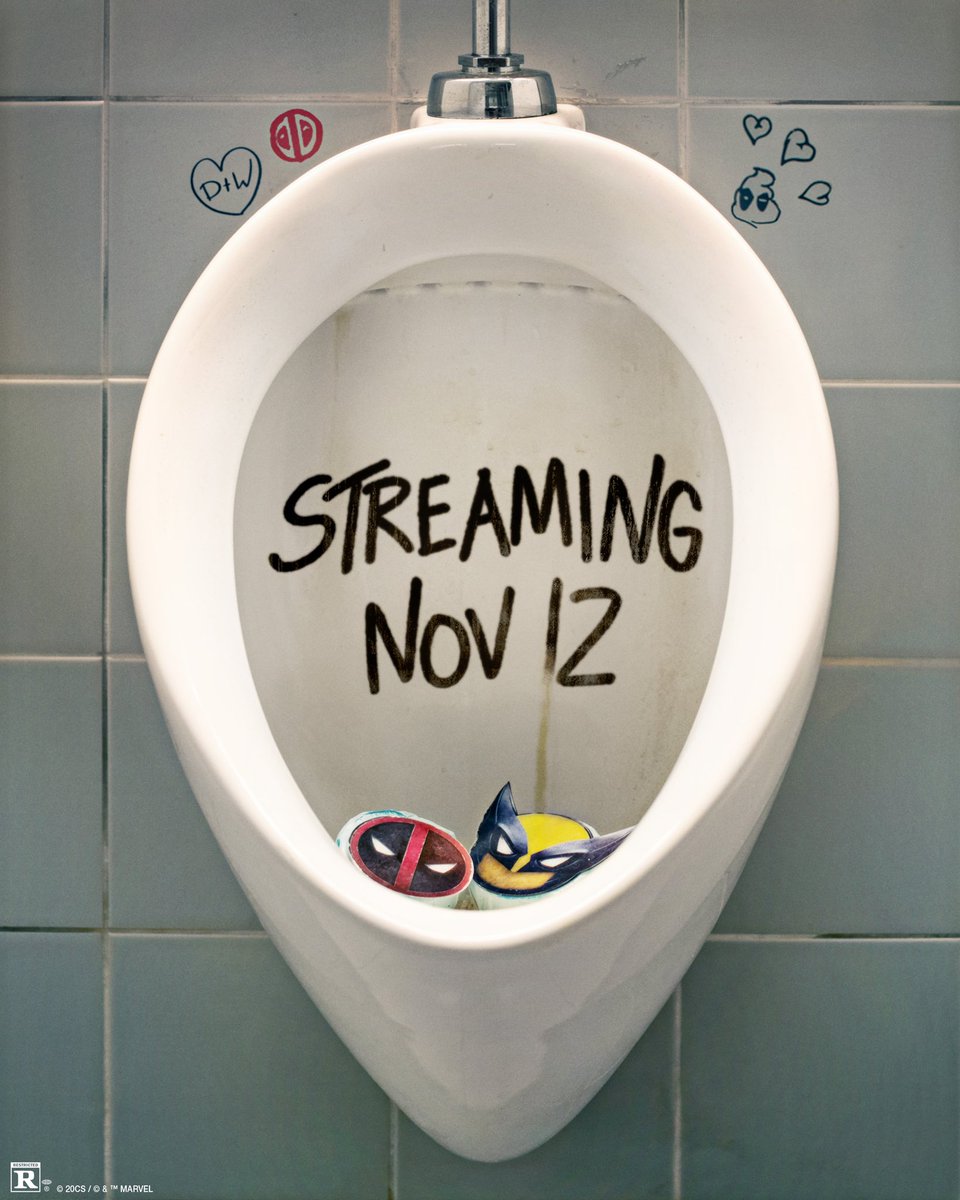 wesleysnipes's tweet image. A stream is an educated wish your heart makes.
#DeadpoolAndWolverine is streaming on #DisneyPlus November 12th
