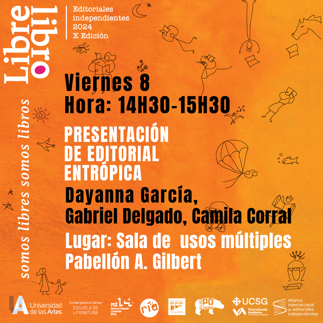 LiteUArtes's tweet photo. Algunas de las actividades para esta tarde en #LibreLibro 

📍Nos vemos en el Pasaje Illingworth. 
Además, a partir de las 17H30 hay Slam de Poesía en Mz. 14. 

Lxs esperamxs. https://t.co/2VcGGkhnlX
