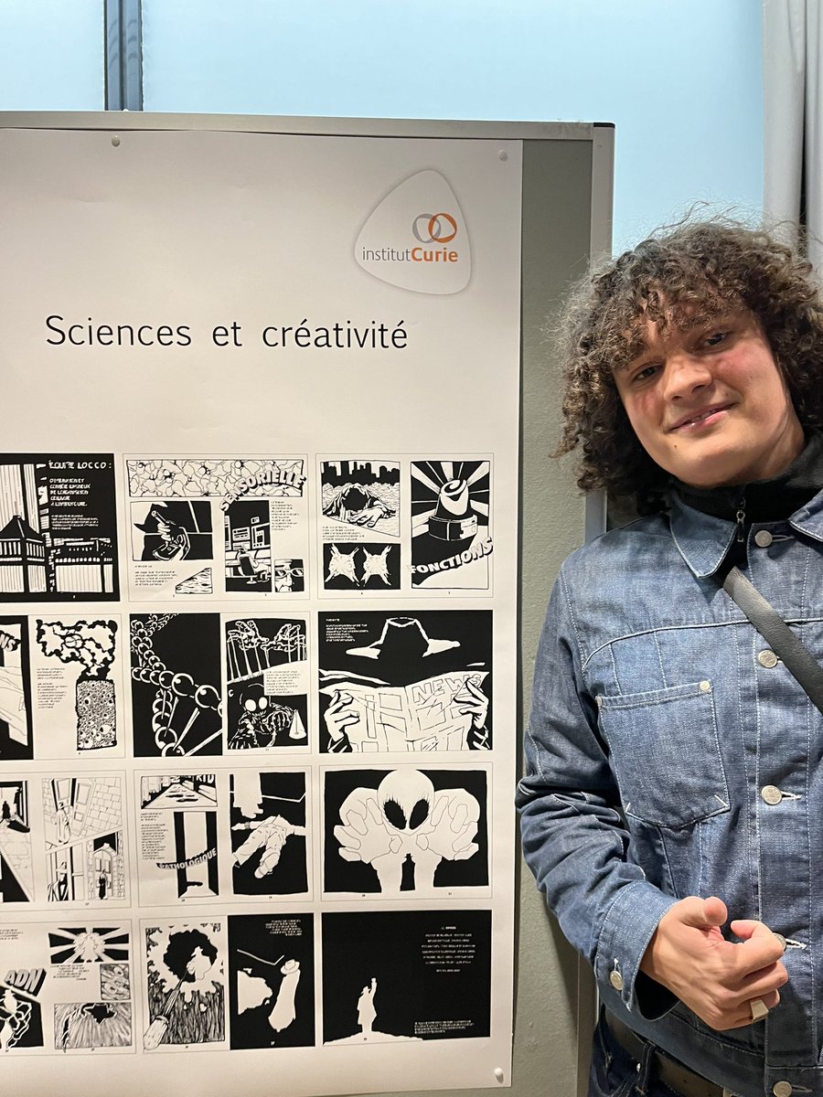 Quand les élèves de <a href="/EcoleEPSAA/">EPSAA</a> s'immergent dans des laboratoires de recherche, leur créativité leur permet de comprendre et de transmettre la démarche scientifique. Merci aux chercheuses et aux chercheurs pour leur accueil bienveillant. Et bravo aux artistes et à leurs maîtres