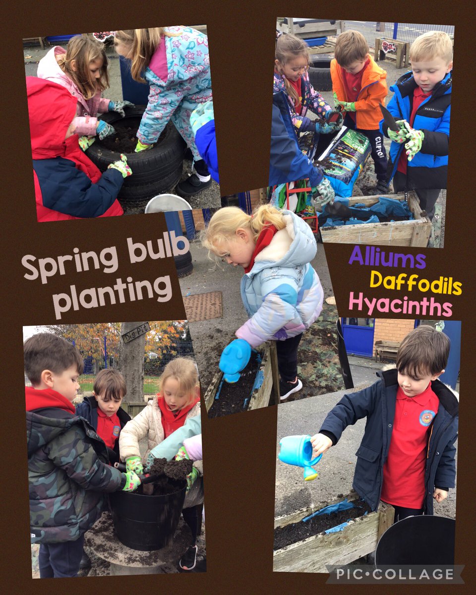 We loved Outdoor Explorers his week and had a very busy afternoon of spring bulb planting. We can’t wait to see all our flowers pop up through spring and summer next year. 🌱