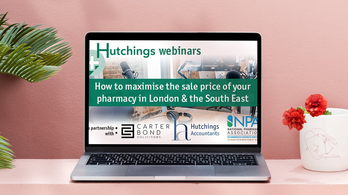 HutchingsConsultants (@hutchingspharm) on Twitter photo Want to know how the Budget will affect pharmacy owners, AND pharmacy values? Join us along with guest speaker <a href="/GarethNPA/">Gareth Jones</a>, next Thursday (14th) at 7:30pm for our Free London & South East webinar
👉 bit.ly/3UKgajk
#PharmacySales #Budget #Pharmacy #FreeWebinar Want to know how the Budget will affect pharmacy owners, AND pharmacy values? Join us along with guest speaker <a href="/GarethNPA/">Gareth Jones</a>, next Thursday (14th) at 7:30pm for our Free London & South East webinar
👉 bit.ly/3UKgajk
#PharmacySales #Budget #Pharmacy #FreeWebinar
