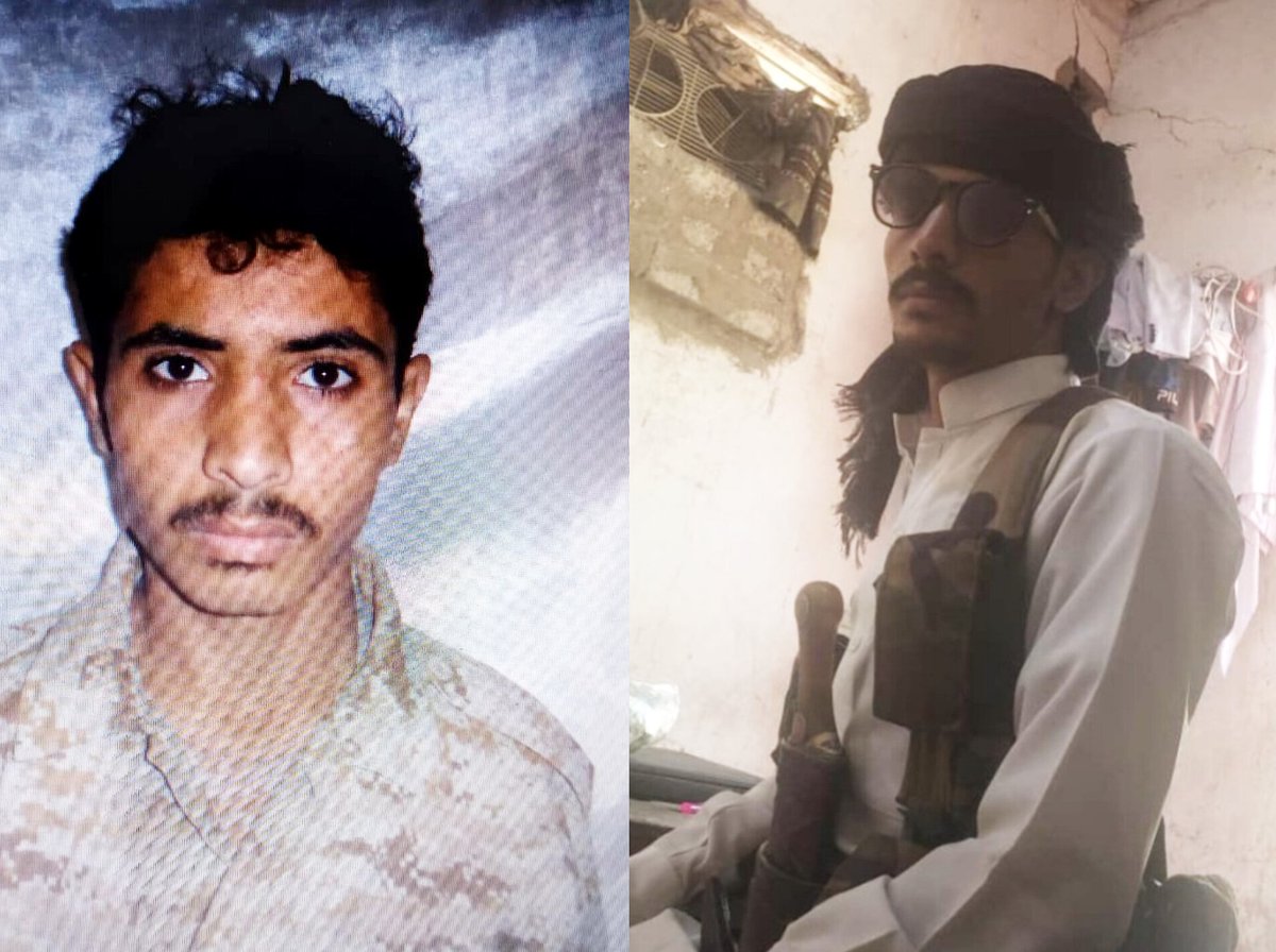 صورة الجندي علي المريسي الذي يتبع قوات ابوعوجاء الذي منفذ هجوم اغتيال الجنود  السعوديين بالمنطقة العسكرية الاولى والتي تعتبر حوثية الهوى والهوية.

#افراد_المنطقه_الاولى_حوثيه