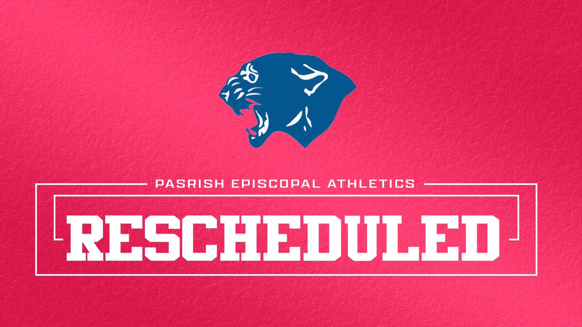 ParishSports's tweet photo. Varsity football moved to Saturday at 6:00pm at home. Come out and support the Panther. All purchased Friday tickets will be good for Saturday. Go Panthers! @RecruitParish https://t.co/5WmGf9izGl
