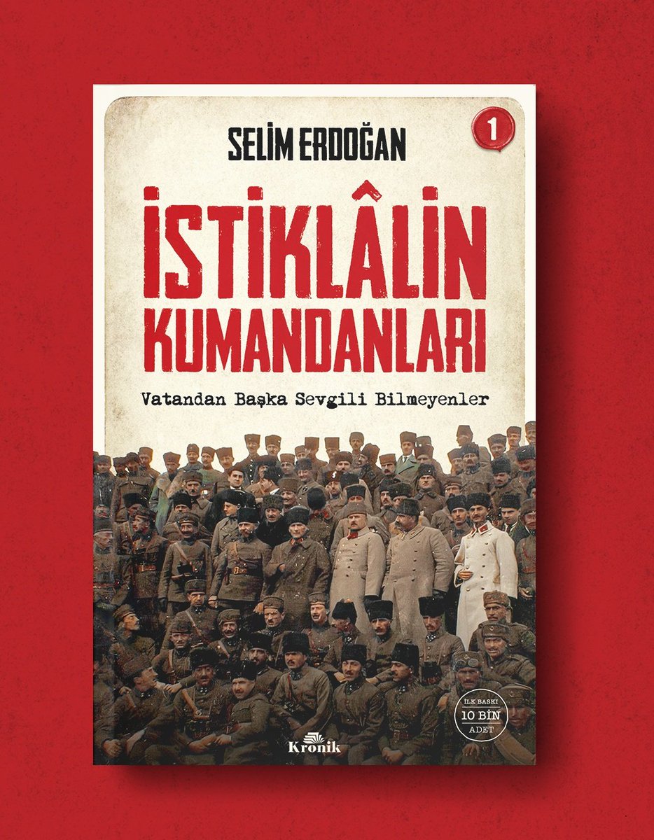 "İSTİKLÂLİN KUMANDANLARI: Vatandan Başka Sevgili Bilmeyenler"
Teke Tek Bilim Ekstra'da her hafta yayınladığımız seriden  yola çıkarak satırlara döktüğümüz gerçek yaşam öyküleri...
10 Kasım Pazar saat 15:00'te, İstanbul TÜYAP'ta ben de ilk kez elime alacağım yeni kitabımı.
O gün