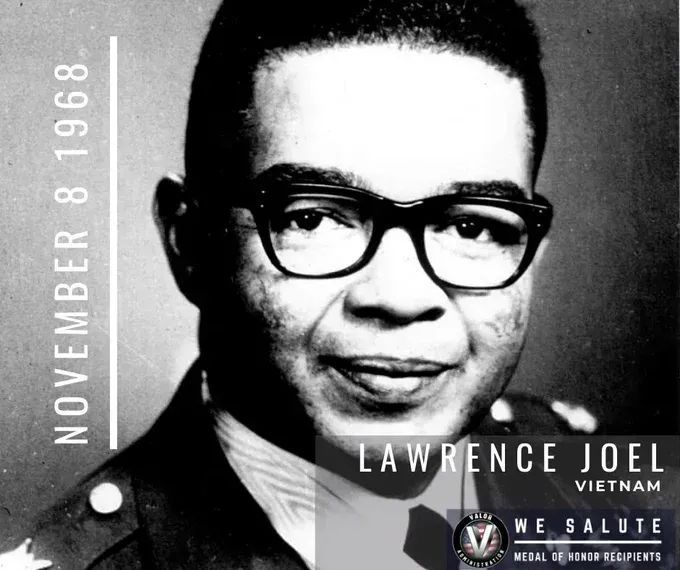 November 8 1965
Sp6c. Joel demonstrated indomitable courage, determination, and professional skill. Read on: bit.ly/3BhoyzJ

We salute you! 
<a href="/medalofhonor/">Medal of Honor</a>

#medalofhonor #valorveterans #vietnamwar #ThisDayInHistory
