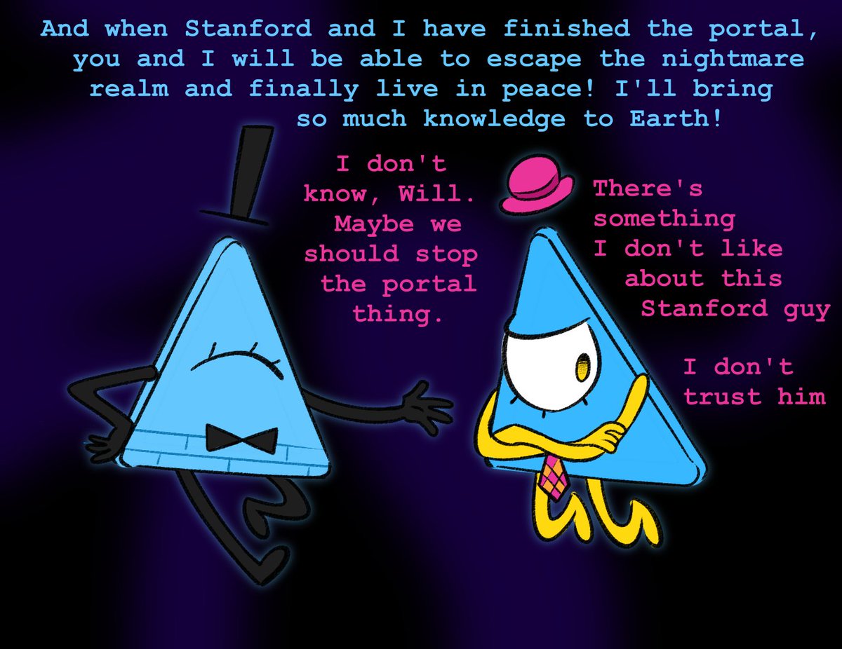 MerakiSunset's tweet photo. Has anyone done this yet? I don't care, reverse Steve.
I named him Sven, because it's another way to shorten Stephen, just how both Bill and Will are short for William
#GravityFalls #reversefalls #GravityFallsAU #willcipher #pyramidsven #pyramidsteve #BillCipher https://t.co/tNdeslfxxd