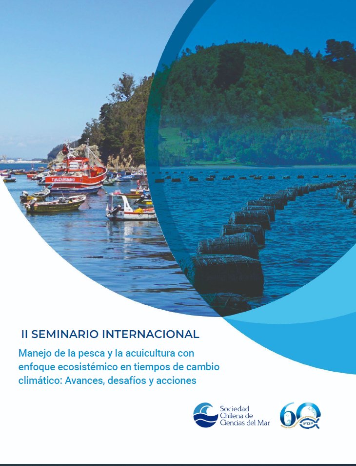 Del 12 al 14 de noviembre, se realizará II Seminario Internacional sobre Manejo de Recursos Marinos con Enfoque Ecosistémico en Tiempos de Cambio Climático: Avances, Desafíos y Acciones“, organizado por IFOP y la Sociedad Chilena de Ciencias del Mar.
<a href="/ifop_periodista/">Prensa  IFOP</a> <a href="/schcmar/">Sociedad Chilena Ciencias del Mar</a>