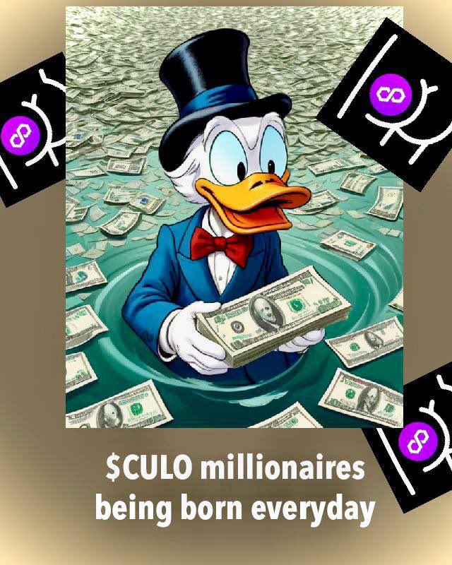 tosine_tosine's tweet photo. @wallstreetbets Yes! #grabdaculo
Become part of the $Culo community and unlock financial freedom. As the leading Memecoin, $Culo offers substantial rewards for all investors! @CULOEXPERT
#Trump2024 #X1000MEME #CULO #CULOLIFE https://t.co/dY5JsoId5V