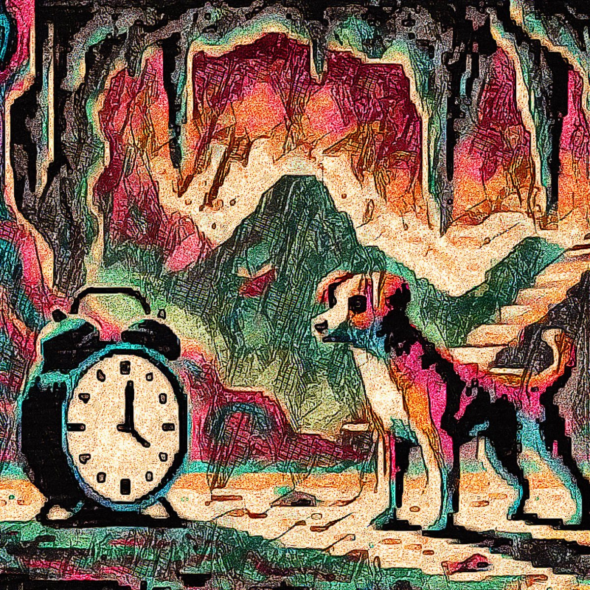 jtbs_music's tweet photo. Timekeepers - ⏰
11/15/24

The album cover! Created with João Pais and edited by me. Inspired by the soundtrack to #chronotrigger and the energy of life itself. Thank you for your support—I’m thrilled to share this piece of myself with all of you, much love, and see you soon! https://t.co/Rot8yvU3AO