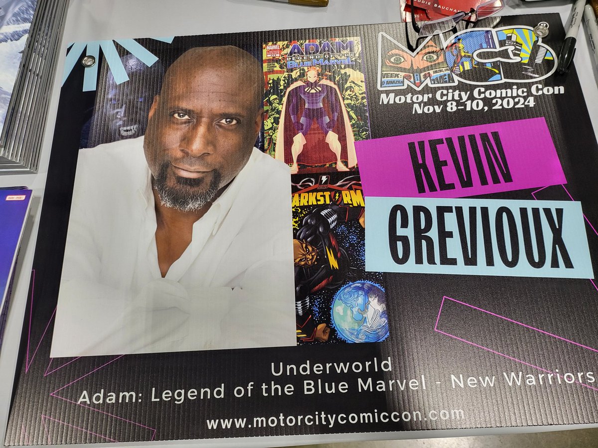 KevinGrevioux's tweet photo. GREVIOUX IN THE "D"!: At MOTOR CITY CON! Come check a brother out! #motorcitycon https://t.co/xHHe4cuHsk