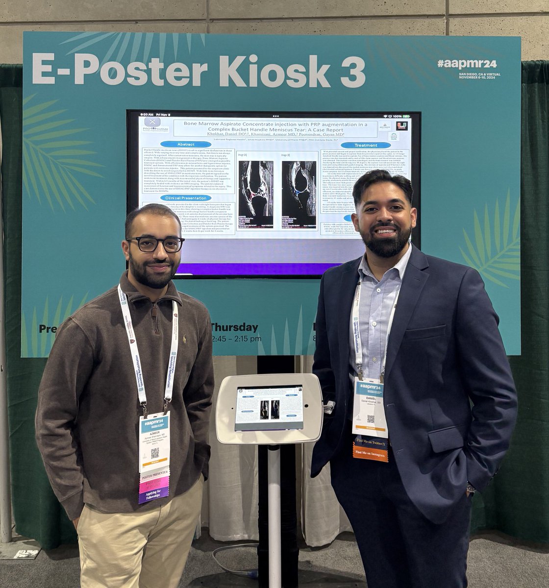 Highly recommend submitting an abstract with one of your best friends 🫡<a href="/AzmeerKhamisani/">Azmeer Khamisani, MD</a>