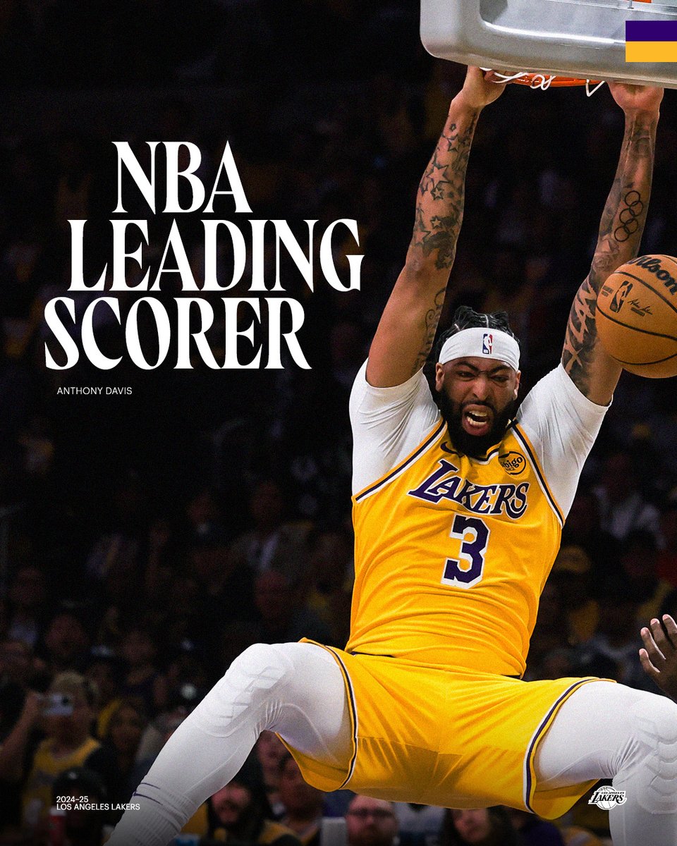 Lakers's tweet photo. AD is HOOPIN' https://t.co/7vSKeiWApf