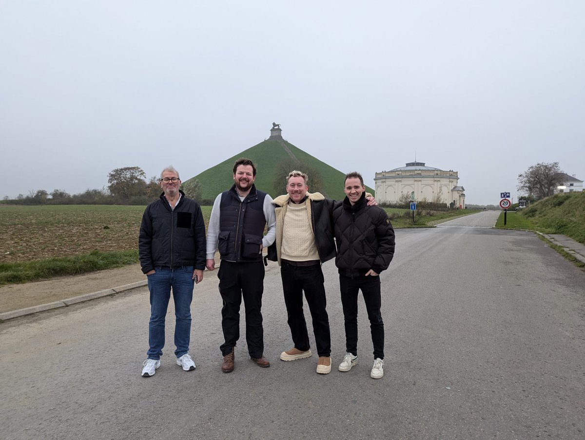 In the footsteps tweet media