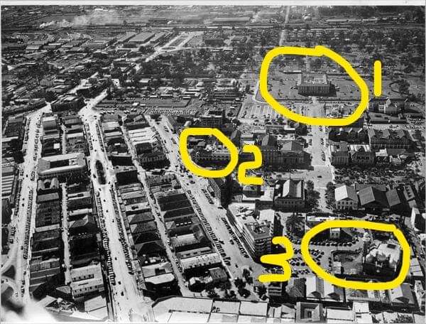 BrianMugoKE's tweet image. A lovely picture of Nairobi CBD around 1940🇰🇪🇰🇪

1. High Court now Supreme Court
2. Stanley Hotel.
3. Jamia Mosque

#RecallMegWhitman #FreeTelegram Trump Airtel KNEC Baba We As Kenyans Kenyan ID