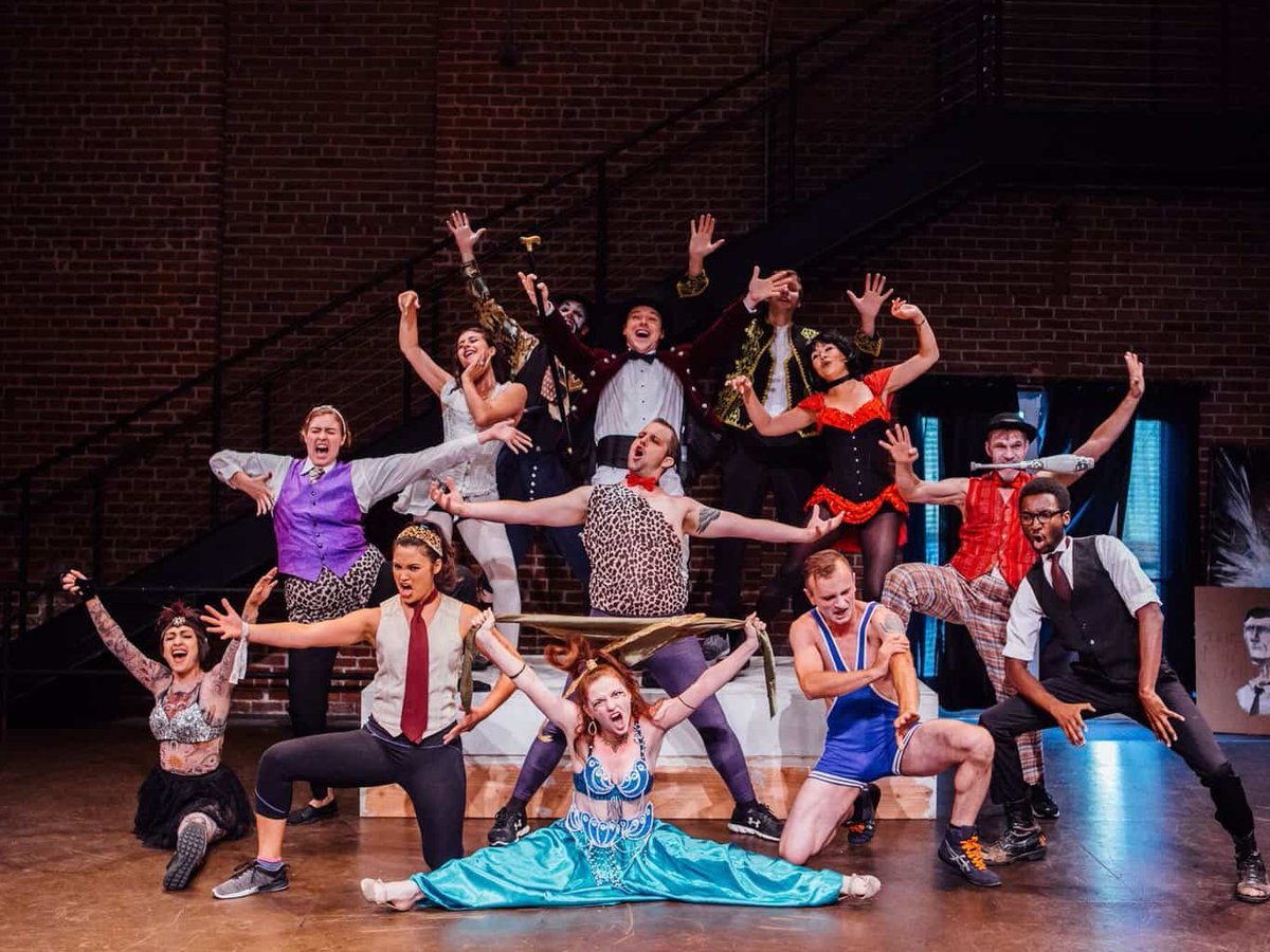 StrangerHQ's tweet photo. @TheActorsGang Didn’t expect we’d see a reprise of Captain Greedy’s Carnival, but I suppose that was the point all along. https://t.co/nJNBUgO6p1