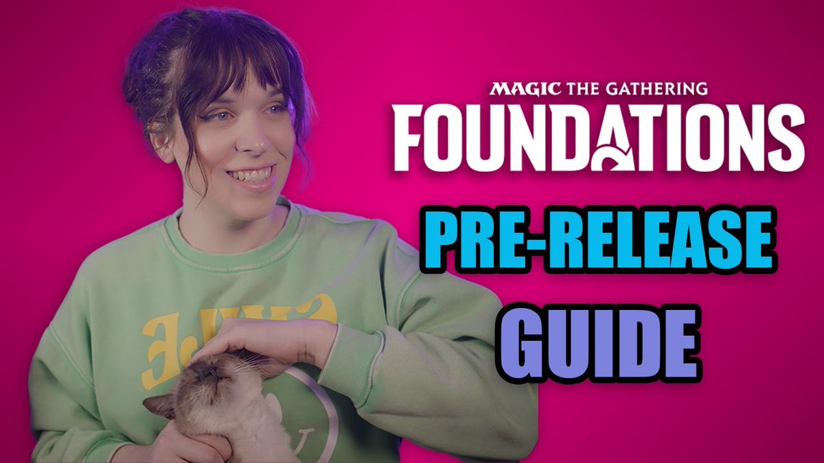Nile (like the river) (@nilejoanrivers) on Twitter photo Pre-Release is far and away my favorite Magic event so i was thrilled when <a href="/wizards_magic/">Magic: The Gathering</a> asked me to make a video to prepare people for the #MTGFoundations pre-release!
This isn't a deck building guide but rather a guide for what to expect at your first event :)
#MTGPartner Pre-Release is far and away my favorite Magic event so i was thrilled when <a href="/wizards_magic/">Magic: The Gathering</a> asked me to make a video to prepare people for the #MTGFoundations pre-release!
This isn't a deck building guide but rather a guide for what to expect at your first event :)
#MTGPartner