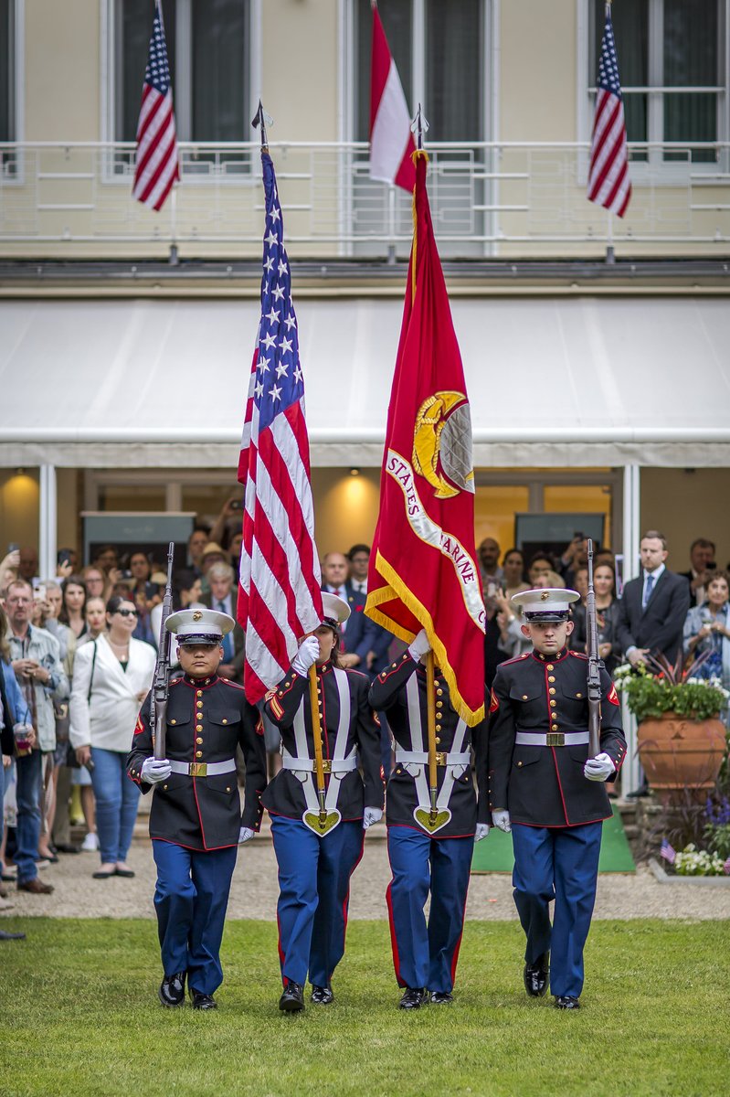 U.S. Ambassador to Austria (@usambaustria) on Twitter photo Happy 249th birthday to the <a href="/USMC/">U.S. Marines</a> Marine Corps! Today we celebrate the honor, courage, and commitment of the millions who have selflessly served as Marines, particularly those daily protecting our U.S. embassies and missions, here in Austria and around the world. Semper Fidelis! Happy 249th birthday to the <a href="/USMC/">U.S. Marines</a> Marine Corps! Today we celebrate the honor, courage, and commitment of the millions who have selflessly served as Marines, particularly those daily protecting our U.S. embassies and missions, here in Austria and around the world. Semper Fidelis!
