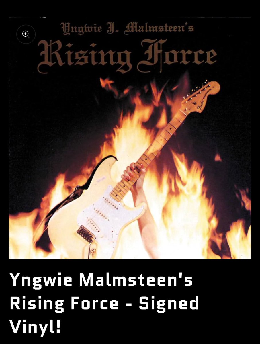OfficialYJM's tweet image. Limited quantities available, get your signed LP today 🎸 malmsteenmerchandise.com/products/yngwi…
