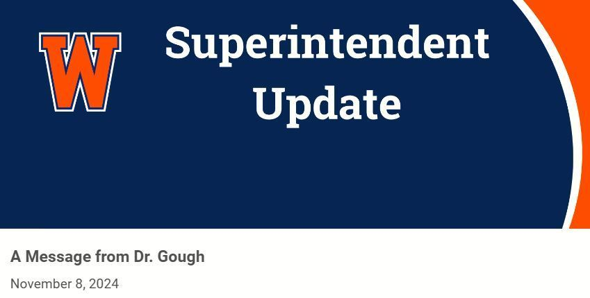 Please see the November Superintendent Update at: secure.smore.com/n/eu7bm