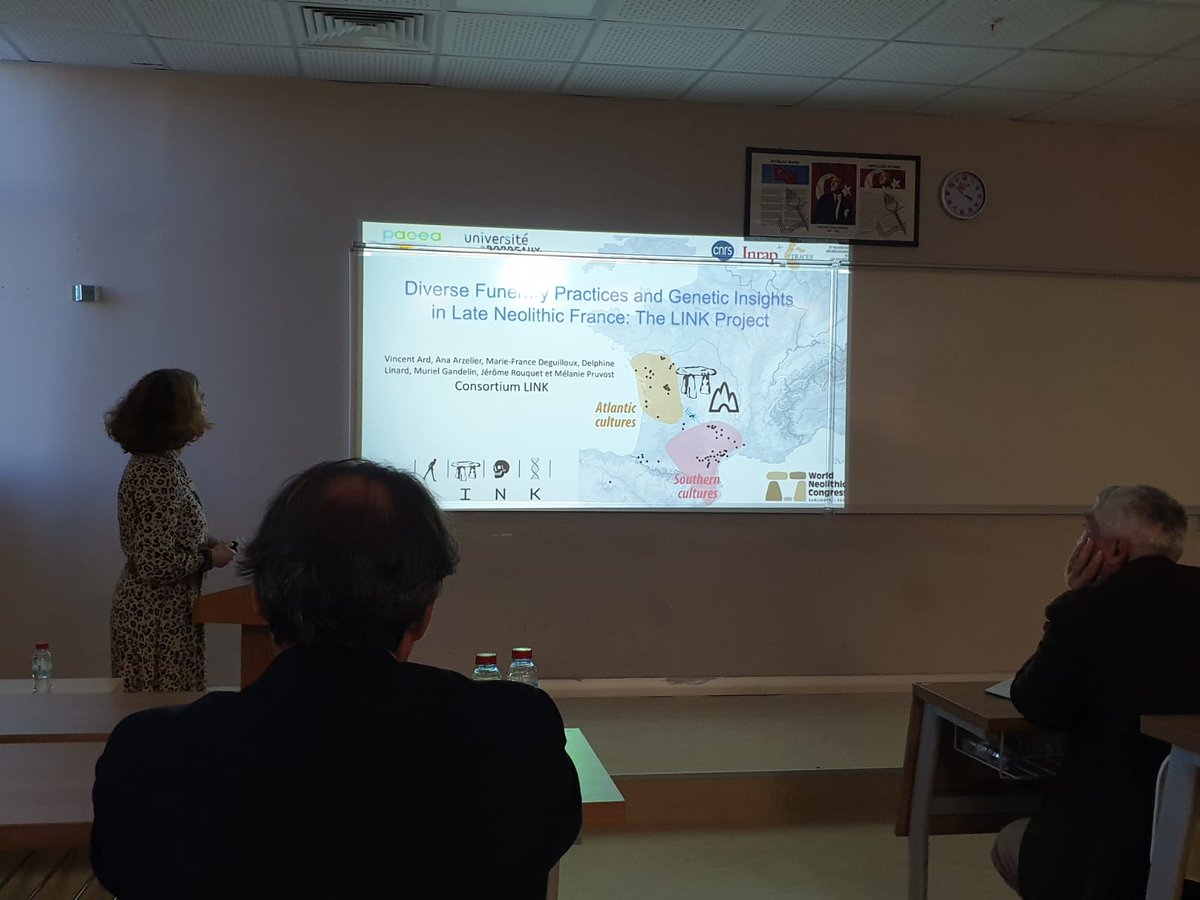 PACEA (@pacea_bordeaux) on Twitter photo At the World Neolithic Congress, Urfa, Turkey, colleagues from PACEA, PhD/post-doc fellows, former master's students, presented research. Topics ranged from ancient DNA studies and burial practices to symbolic productions. showcase of our team’s work <a href="/univbordeaux/">Université de Bordeaux</a> <a href="/CNRSecologie/">CNRS Écologie & Environnement</a> At the World Neolithic Congress, Urfa, Turkey, colleagues from PACEA, PhD/post-doc fellows, former master's students, presented research. Topics ranged from ancient DNA studies and burial practices to symbolic productions. showcase of our team’s work <a href="/univbordeaux/">Université de Bordeaux</a> <a href="/CNRSecologie/">CNRS Écologie & Environnement</a>