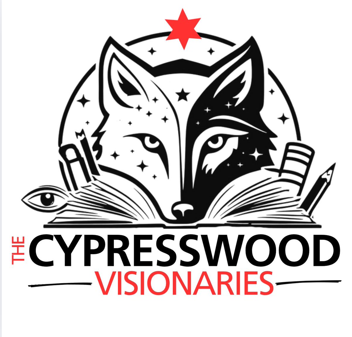 mslowpaz's tweet image. Excited to unveil our new book &amp;amp; art club logo-THE @CypresswoodES Visionaries!The Lopez “sisters” are sponsoring the first book &amp;amp; art club! special invitations will be sent next week! #TheArtsMatter #ReadingisFUNdamental @NewmanKaileigh @aldinelibraries @DrWynneLaToya @drgoffney