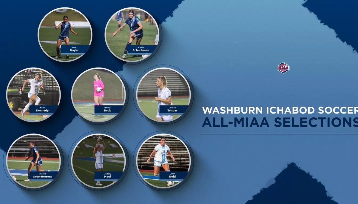 Eight <a href="/IchabodWSOC/">Washburn Soccer</a> standouts receive All-MIAA recognition, led by three-time first-teamer <a href="/KhloeSchuckman/">khloe schuckman</a>, repeat pick Belle Kennedy and first-time first-team pick <a href="/j_osieboyle13/">Josie Boyle</a>. ...
loom.ly/-wIBhbs