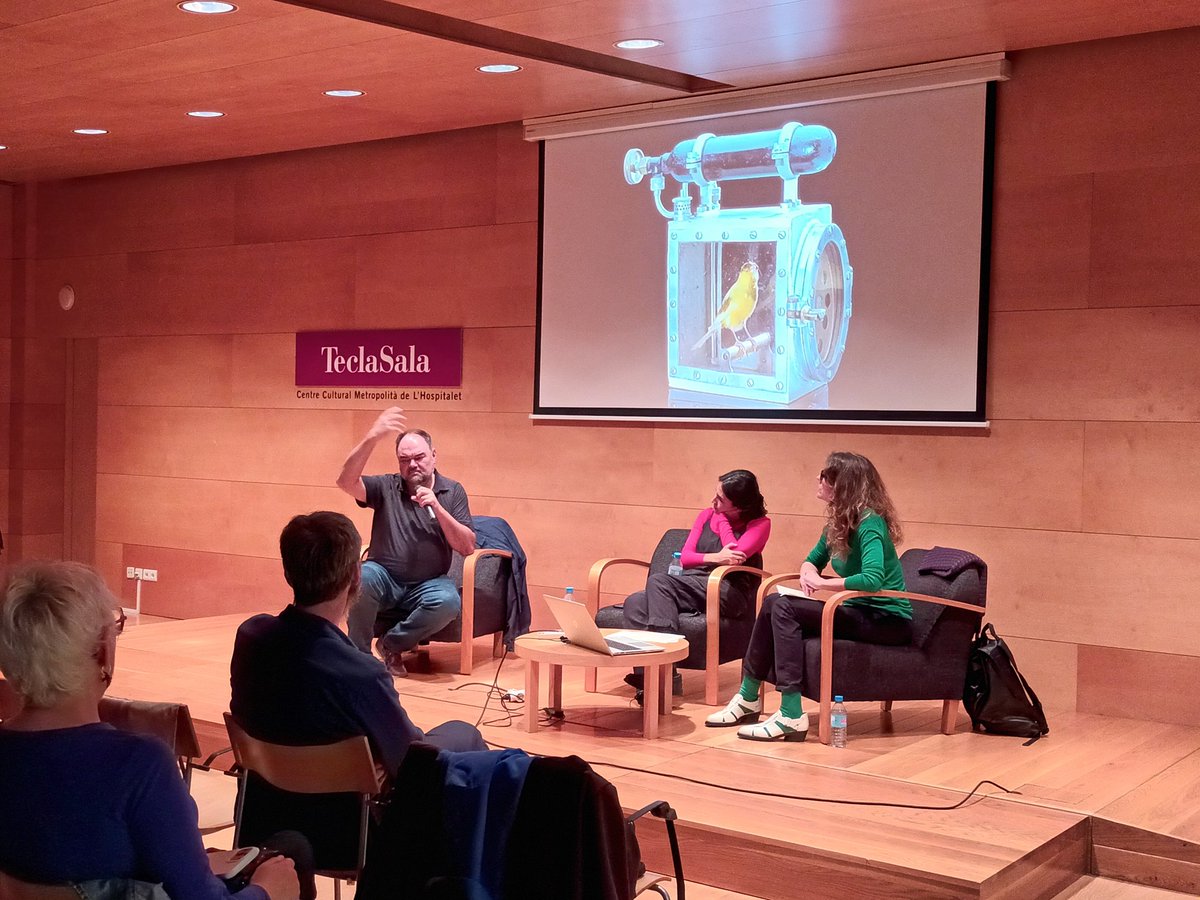 LHCultura's tweet image. 𝐏𝐚𝐣𝐚𝐫𝐫𝐚𝐜𝐨𝐬, 𝐏𝐚́𝐣𝐚𝐫𝐨𝐬 𝐲 𝐏𝐚𝐣𝐚𝐫𝐢𝐭𝐨𝐬 🦩🦜🐦‍

Conferència "Cante de pajaros" al Centre d'Art Tecla Sala. Ornitogia, art i arquitectura en el marc de la #FocusWeek @ManifestaDotOrg a #LHospitalet #districteculturallh